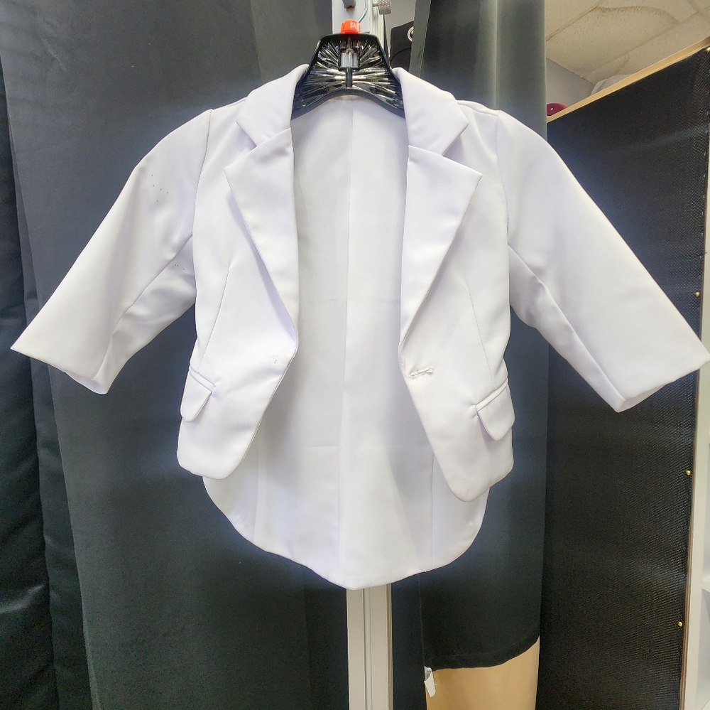 Jacket. White. Kids.